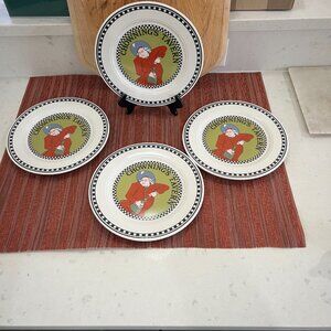 WILLIAMSBURG Chowning's Tavern salad Plate Set of 4